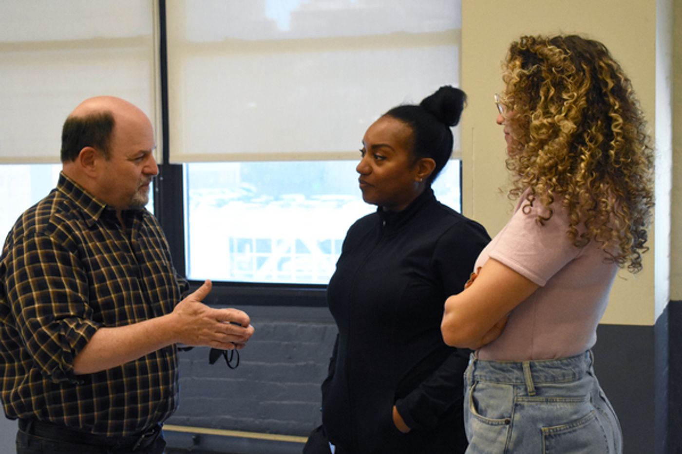 Photos: Go Inside Rehearsals for the East Coast Premiere of WINDFALL Directed by Jason Alexander  Image