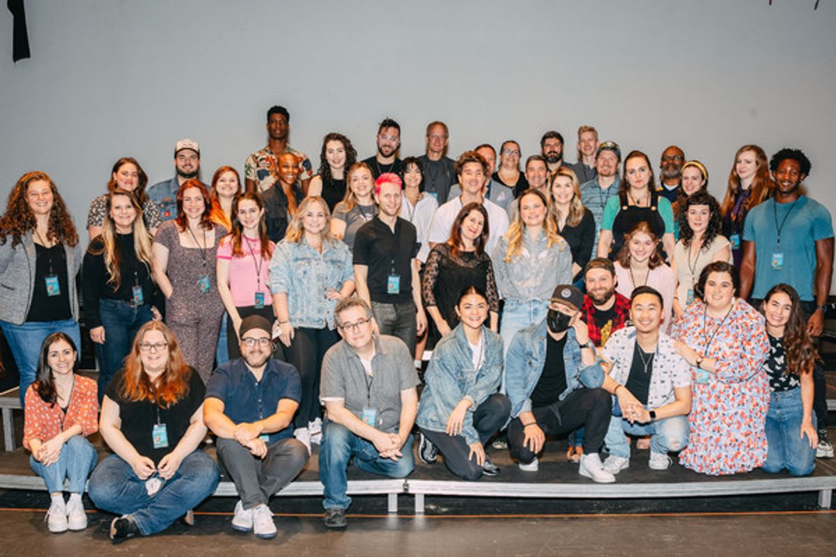 Full Company at Photos: See Heidi Blickenstaff & More in Rehearsals for the World Premiere of MAY WE ALL: A NEW COUNTRY MUSICAL
