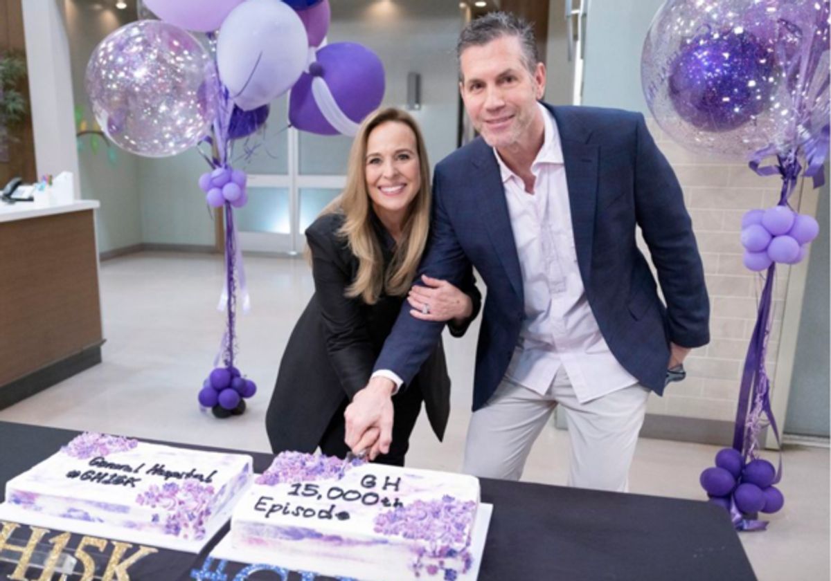 GENIE FRANCIS, FRANK VALENTINI (EXECUTIVE PRODUCER) at 