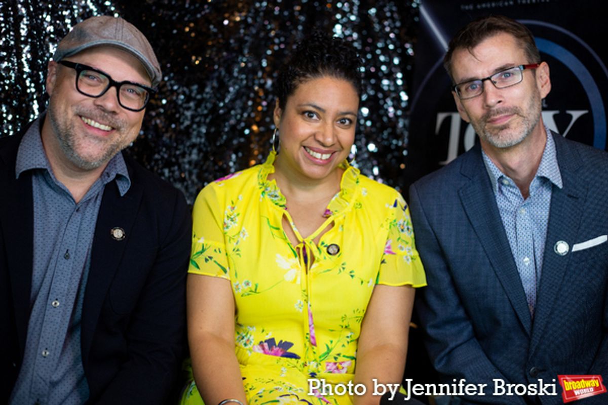 Nathan Tysen, Masi Asare and Jason Howland at 