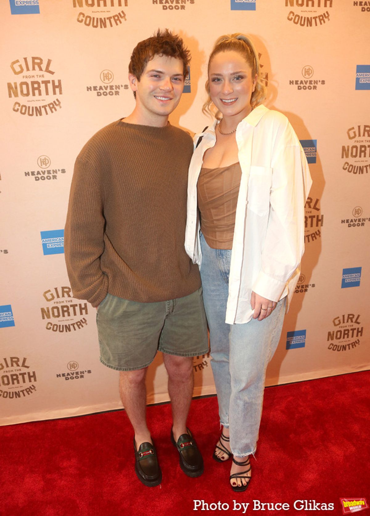 Colton Ryan and Adrian Bumpas  at 