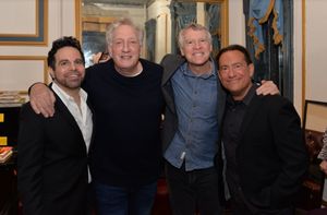 Mario Cantone, Alan Zweibel, Tate Donovan, Eugene Pack  Photo