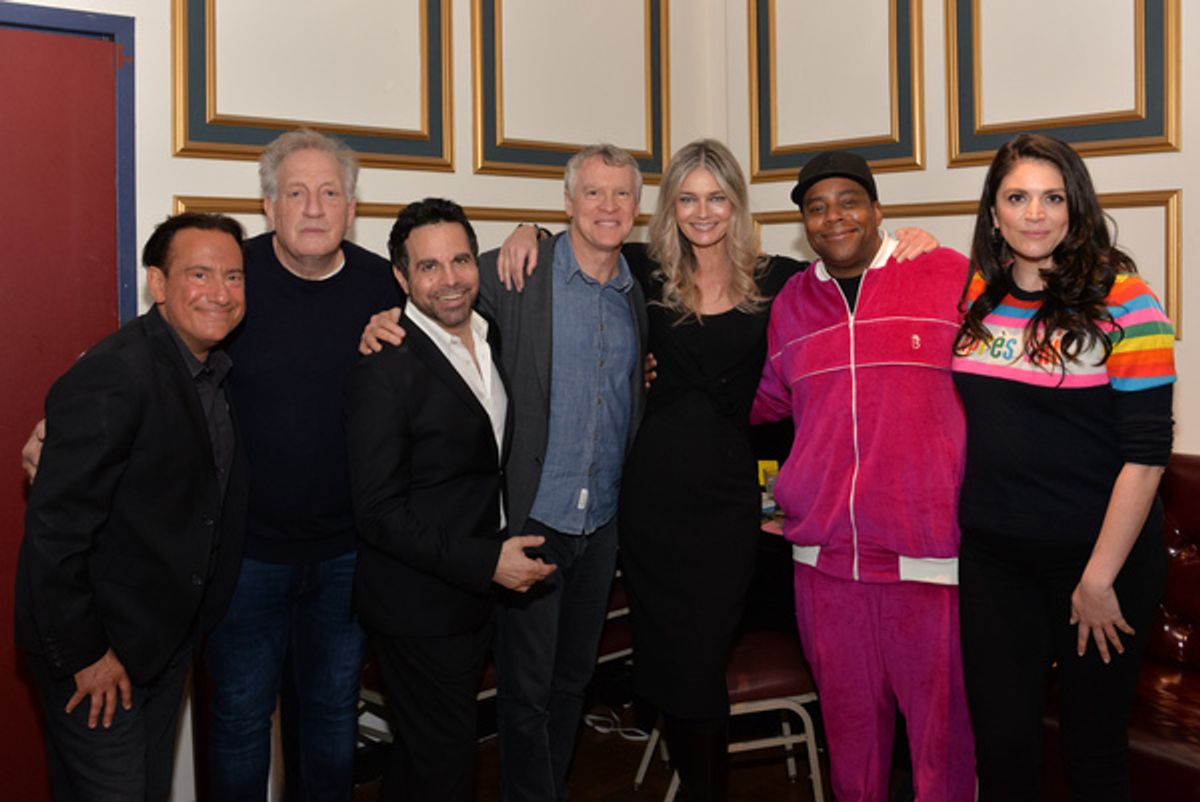 The cast at Photos: See Cecily Strong, Kenan Thompson & More in CELEBRITY AUTOBIOGRAPHY