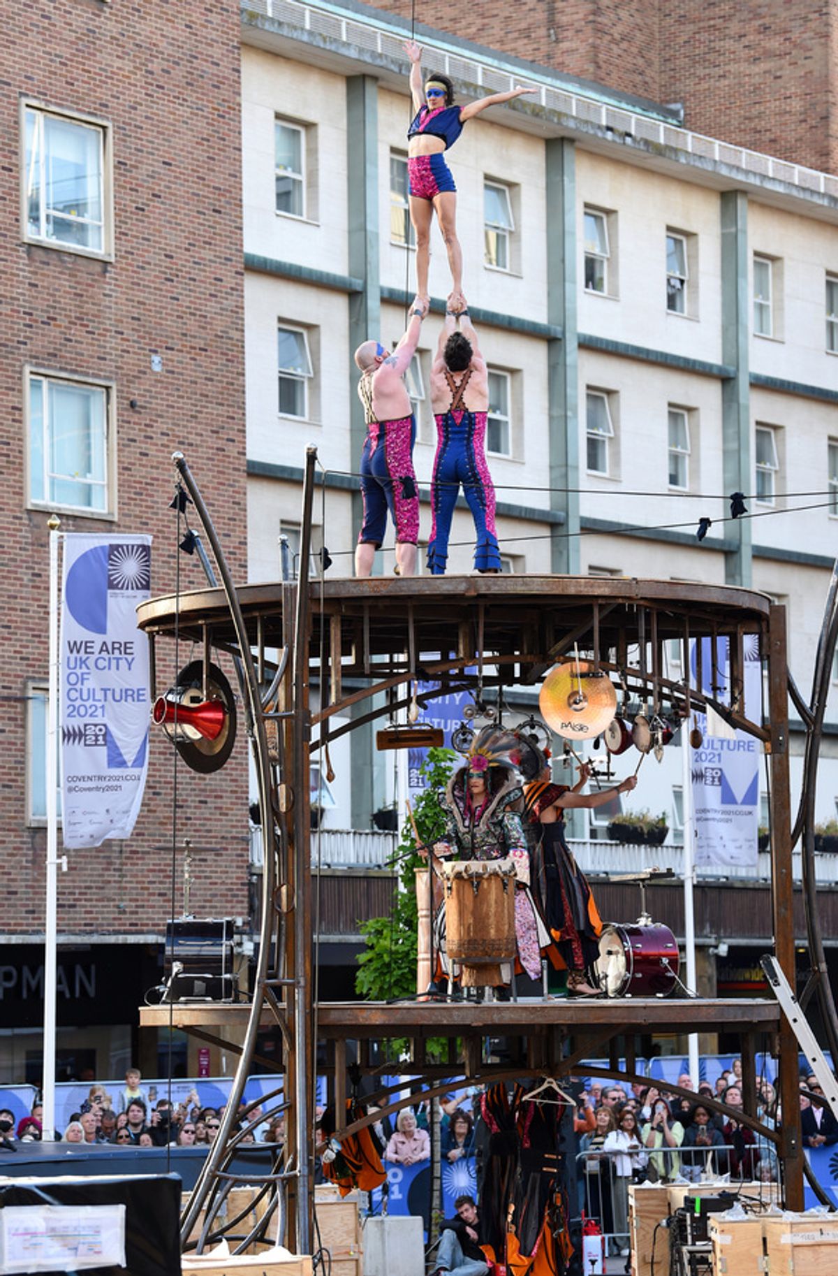 Gratte Ciel perform the World Premiere of 'The Awakening' at Photos: Gratte Ciel Presents THE AWAKENING As Part of UK City of Culture in Coventry