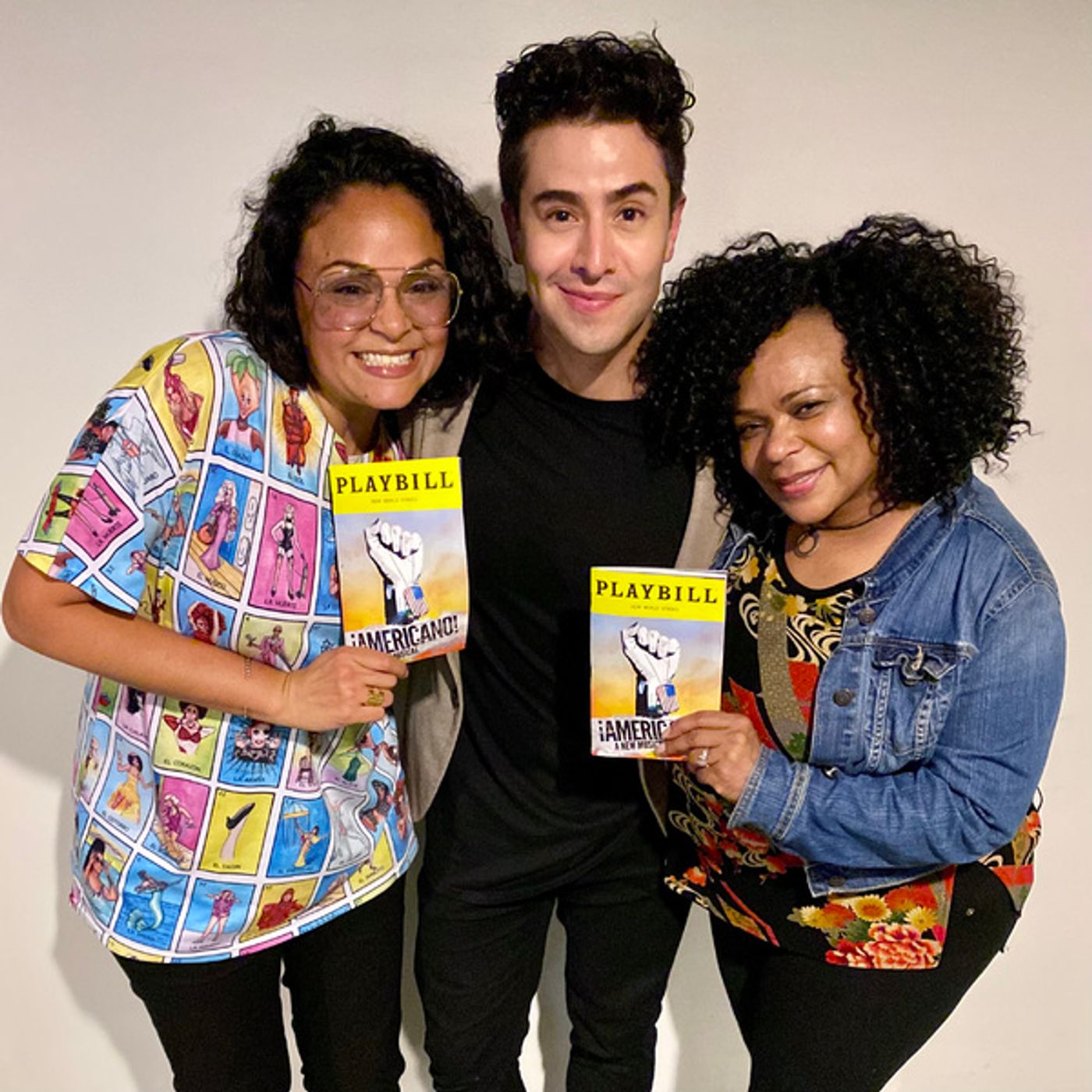 Photos: Karen Olivo and Maria Torres O'Connor Stop By ¡AMERICANO!  Image