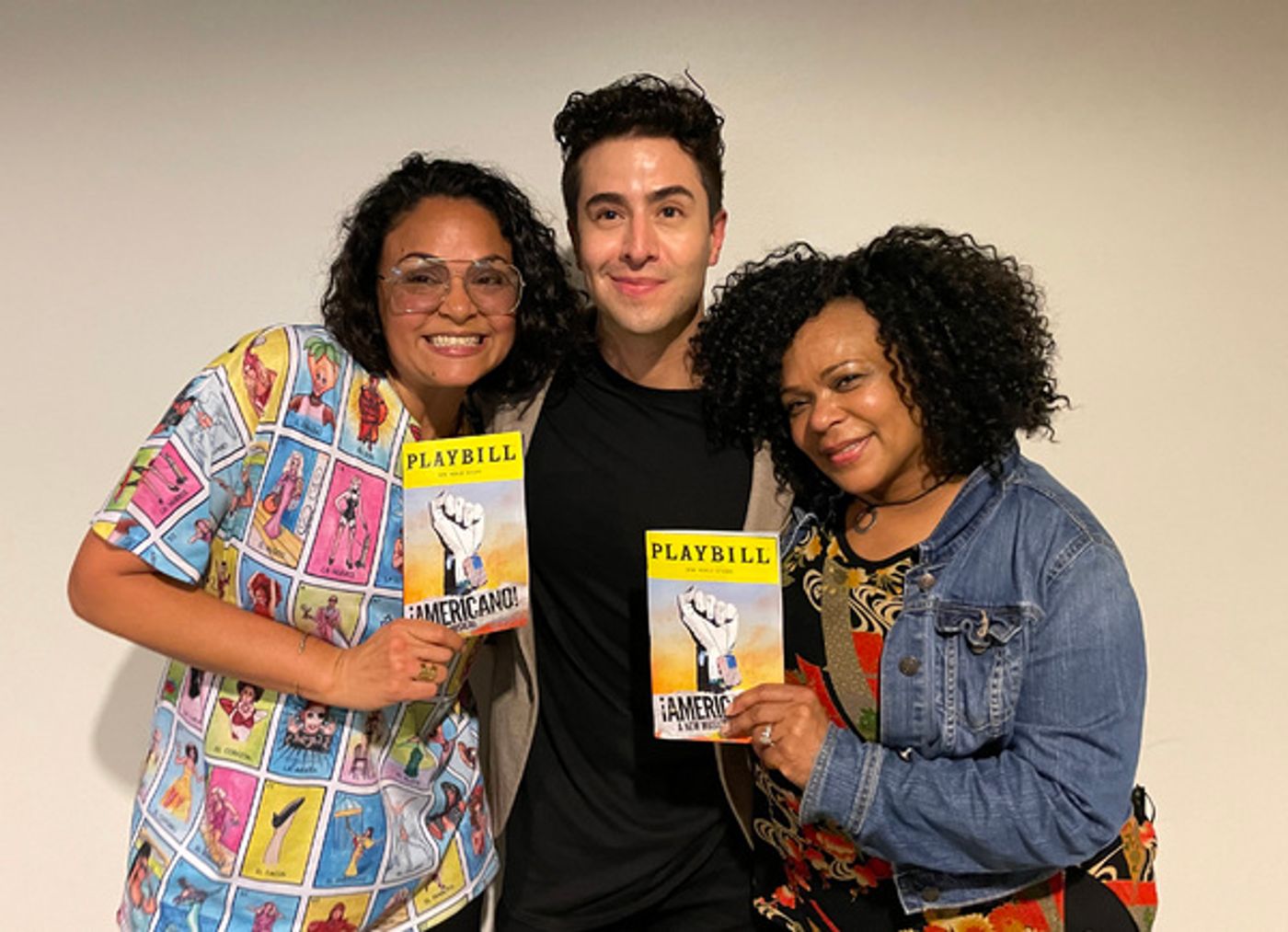 Photos: Karen Olivo and Maria Torres O'Connor Stop By ¡AMERICANO!  Image