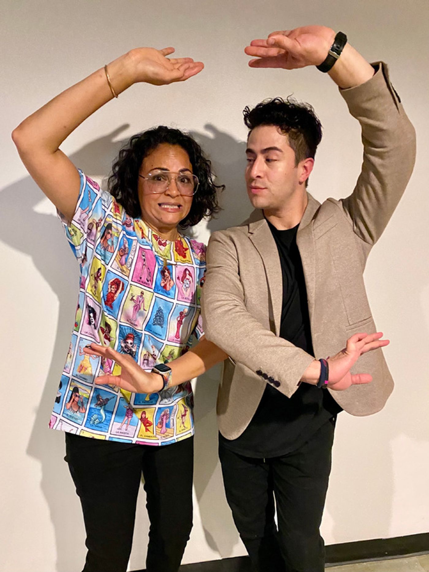 Photos: Karen Olivo and Maria Torres O'Connor Stop By ¡AMERICANO!  Image