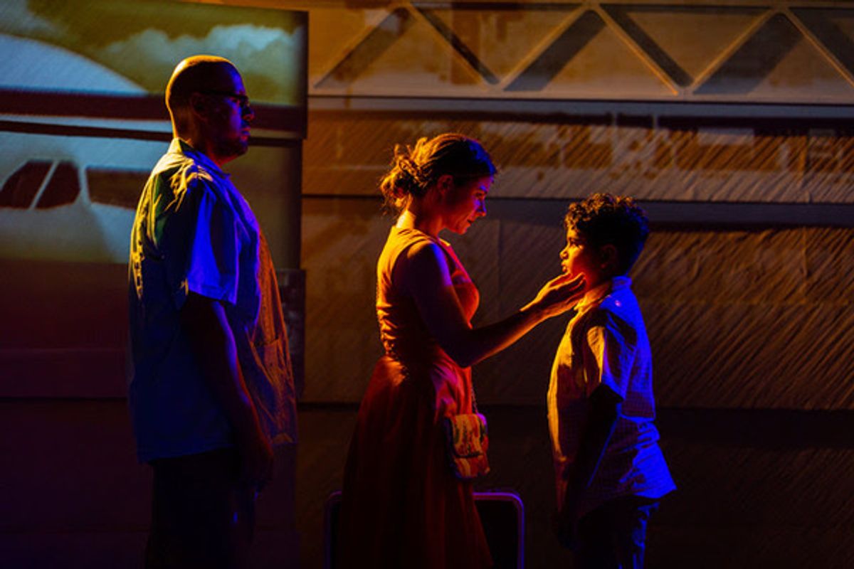 Luis Armando Benitez, Laura Castrillón and Winsley De Jesus 
 at 