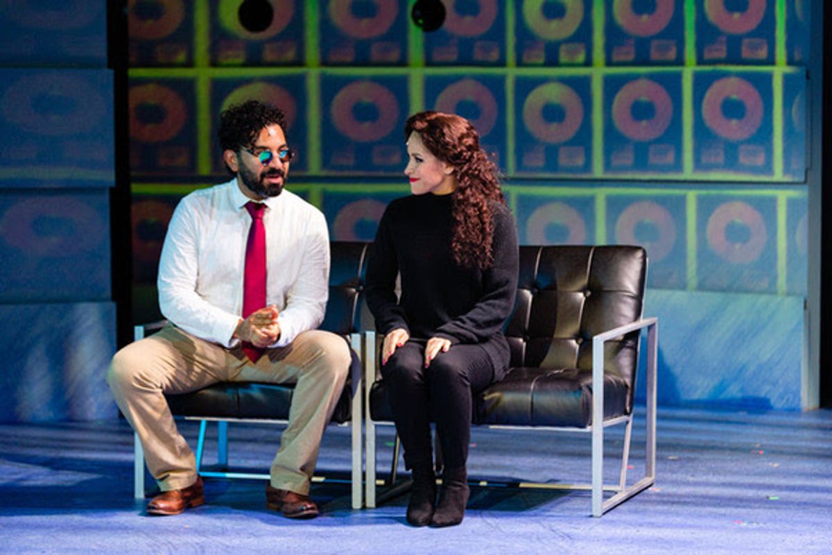 Samuel Garnica and Gaby Albo
 at 