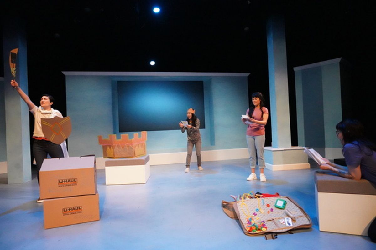 Rinabeth Apostol, Sango Tajima, Lisa Hori-Garcia, Erin Mei-Ling Stuart at 