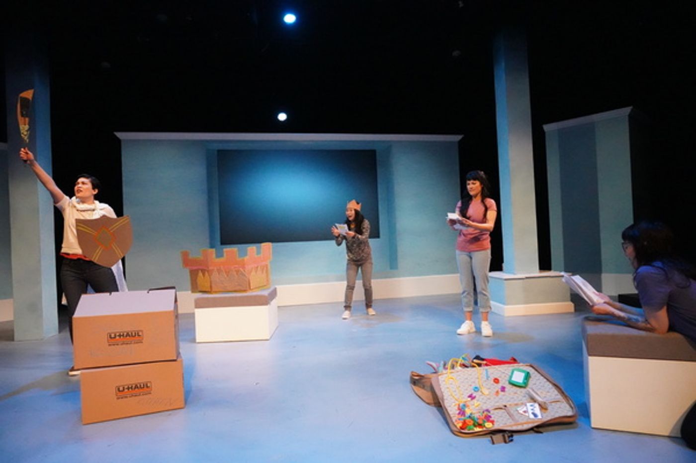 Photos: First Look at the World Premiere of MONUMENT, OR FOUR SISTERS (A SLOTH PLAY) at The Magic Theatre  Image