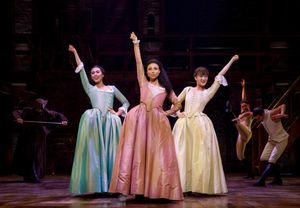 Julia K. Harriman, Sabrina Sloan, Isa Briones, and Company in the Angelica National T Photo