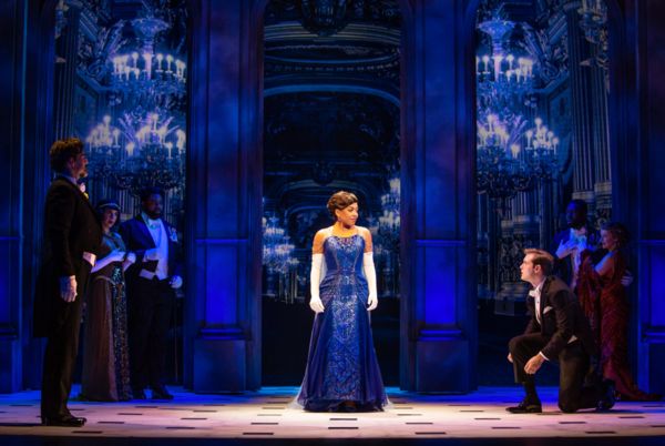 Kyla Stone (Anya) and Sam McLellan (Dmitry) in the North American Tour of ANASTASIA - Photo