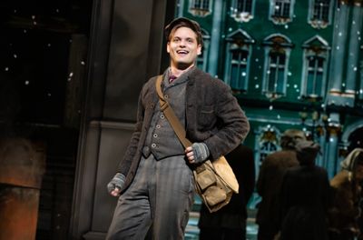 Sam McLellan (Dmitry) in The North American Tour of ANASTASIA.
Photo Credits: Jeremy  Photo