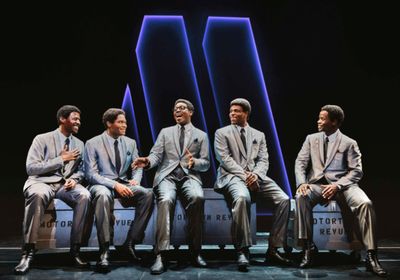 (L –R) Marcus Paul James, Jalen Harris, Elijah Ahmad Lewis, Harrell Holmes Jr., Jam Photo