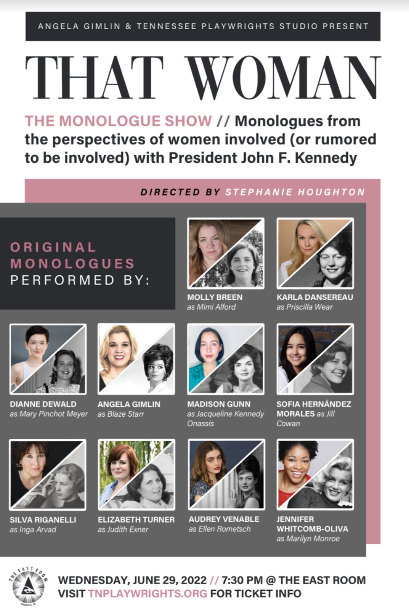 THAT WOMAN- THE MONOLOGUE SHOW and THAT WOMAN- THE DANCE SHOW to Be Presented in Tandem at the Darkhorse Theatre THAT WOMAN- THE MONOLOGUE SHOW and THAT WOMAN- THE DANCE SHOW to Be Presented in Tandem at the Darkhorse Theatre Image