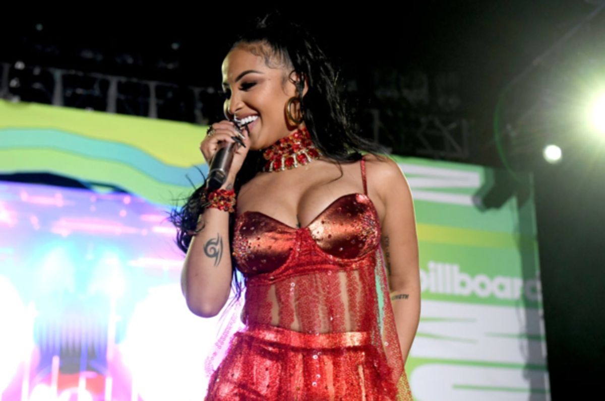 Shenseea performs onstage during Billboard MusicCon on May 13, 2022 in Las Vegas, Nevada. (Photo by Bryan Steffy/Getty Images for Billboard) at Photos: Inside Look at the Billboard MusicCon Day #1 Concert