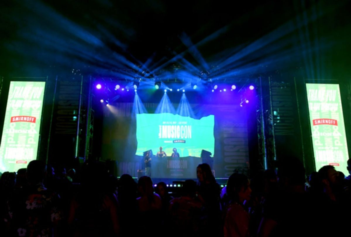 DJ Brittany Sky performs onstage during Billboard MusicCon on May 13, 2022 in Las Vegas, Nevada. (Photo by Bryan Steffy/Getty Images for Billboard) at Photos: Inside Look at the Billboard MusicCon Day #1 Concert