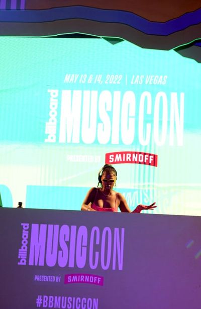 DJ Brittany Sky performs onstage during Billboard MusicCon on May 13, 2022 in Las Veg Photo