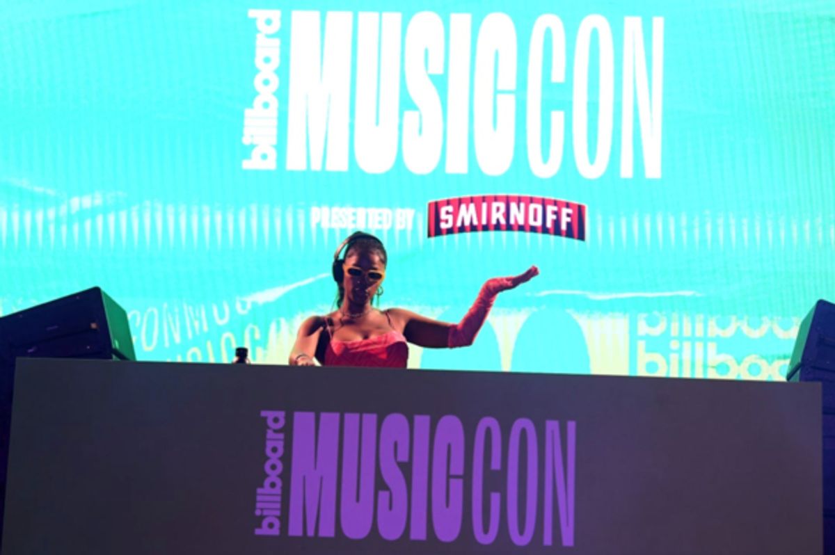 DJ Brittany Sky performs onstage during Billboard MusicCon on May 13, 2022 in Las Vegas, Nevada. (Photo by Bryan Steffy/Getty Images for Billboard) at Photos: Inside Look at the Billboard MusicCon Day #1 Concert