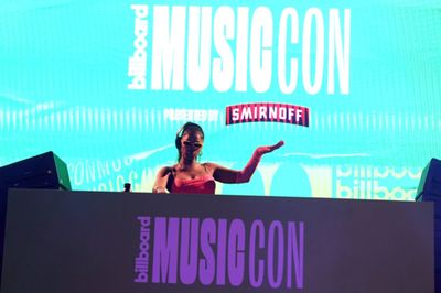 DJ Brittany Sky performs onstage during Billboard MusicCon on May 13, 2022 in Las Veg Photo