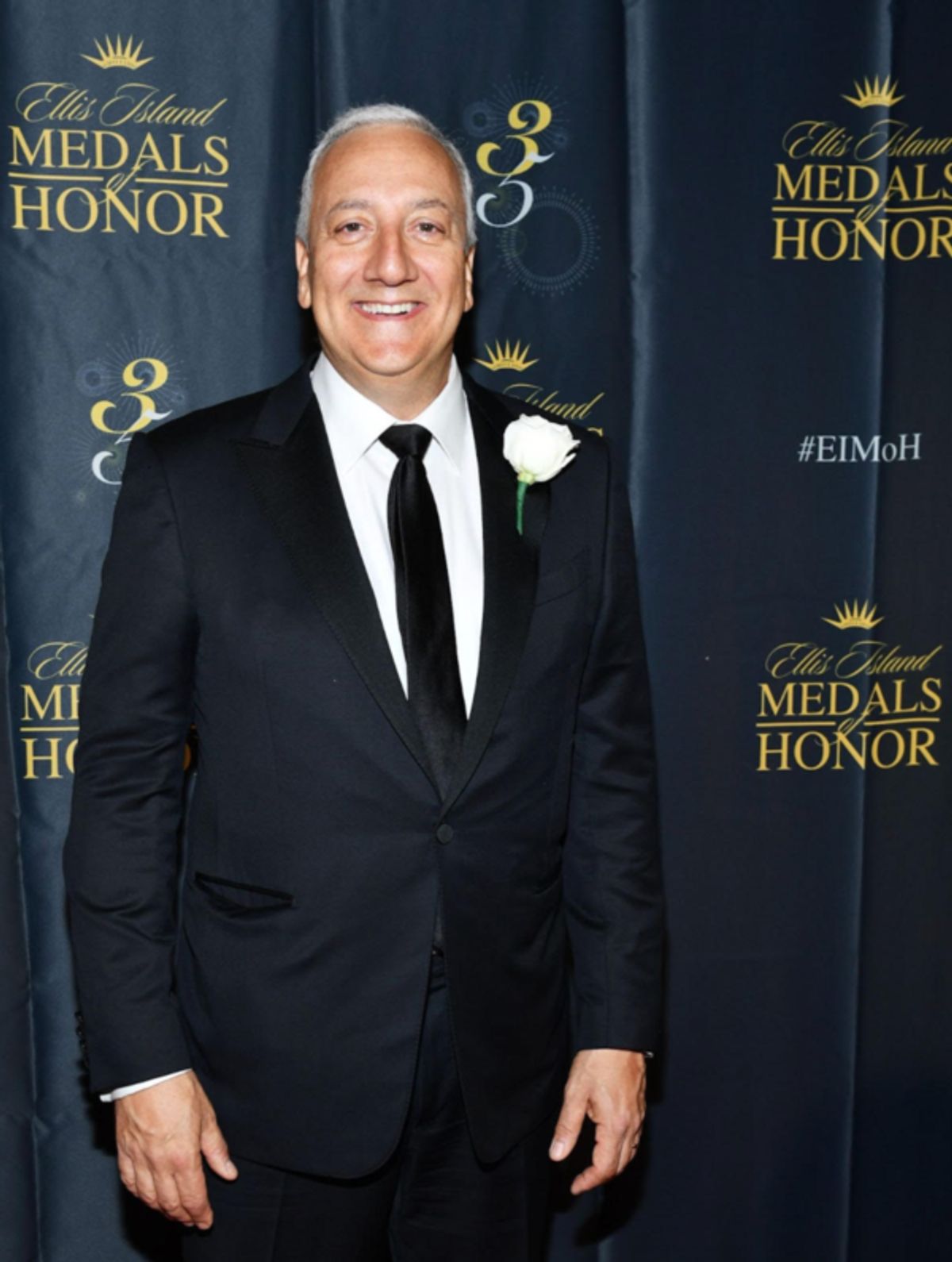 Astronaut Michael J. Massimino is honored at the 35th Anniversary Ellis Island Medals of Honor at Ellis Island on May 14, 2022 in New York City. (Photo by Noam Galai/Getty Images) at Photos: Ellis Island Honors Society Hosts 35th Annual Awards Ceremony