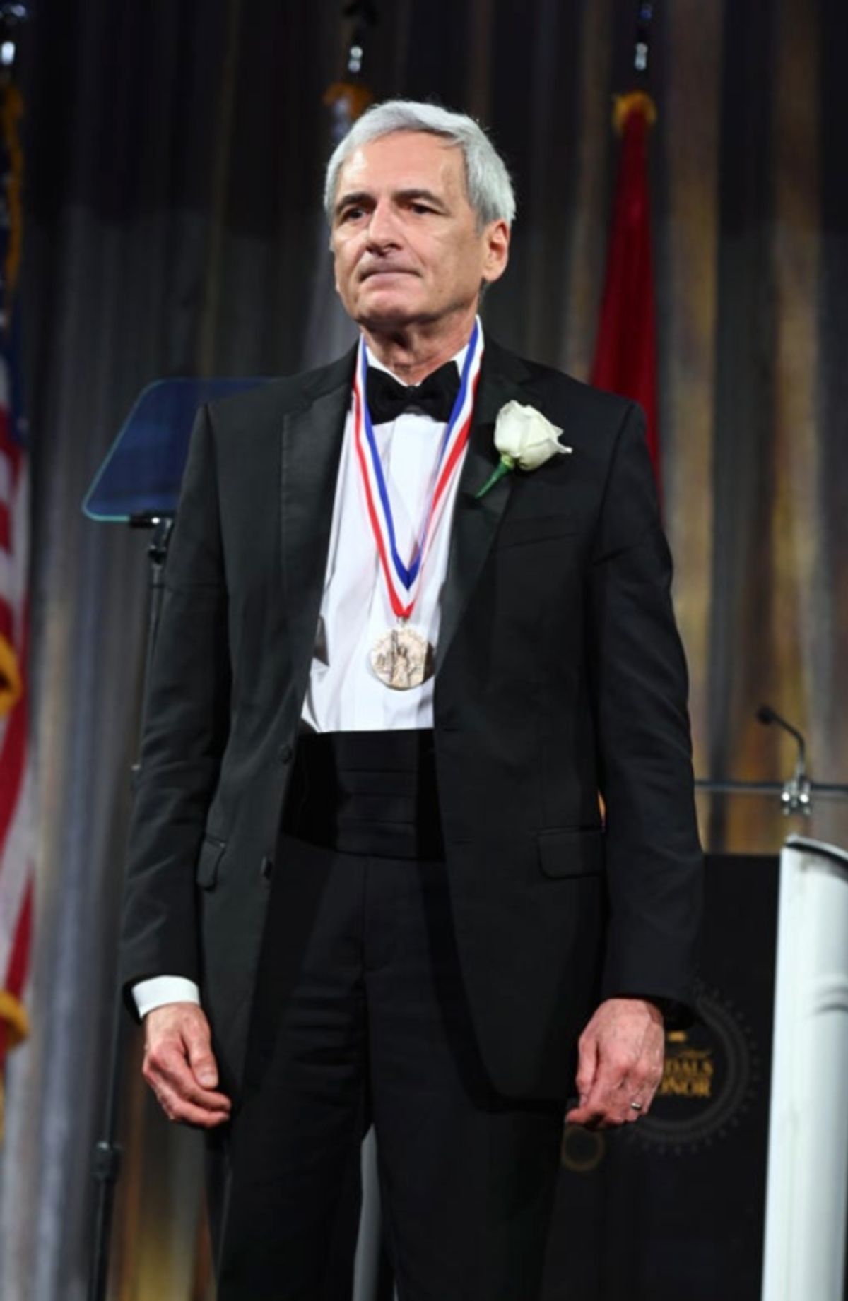 Michael Shahnasarian is honored at the 35th Anniversary Ellis Island Medals of Honor at Ellis Island on May 14, 2022 in New York City. (Photo by Noam Galai/Getty Images for Ellis Island Honors Society) at Photos: Ellis Island Honors Society Hosts 35th Annual Awards Ceremony