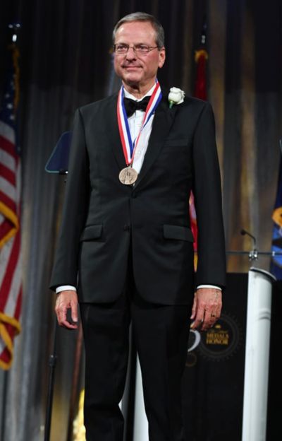 Henry Samueli is honored at the 35th Anniversary Ellis Island Medals of Honor at Elli Photo