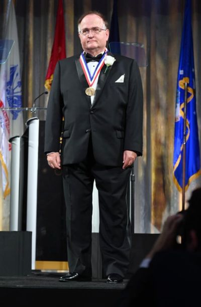 Nicholas A. Peppas is honored at the 35th Anniversary Ellis Island Medals of Honor at Photo