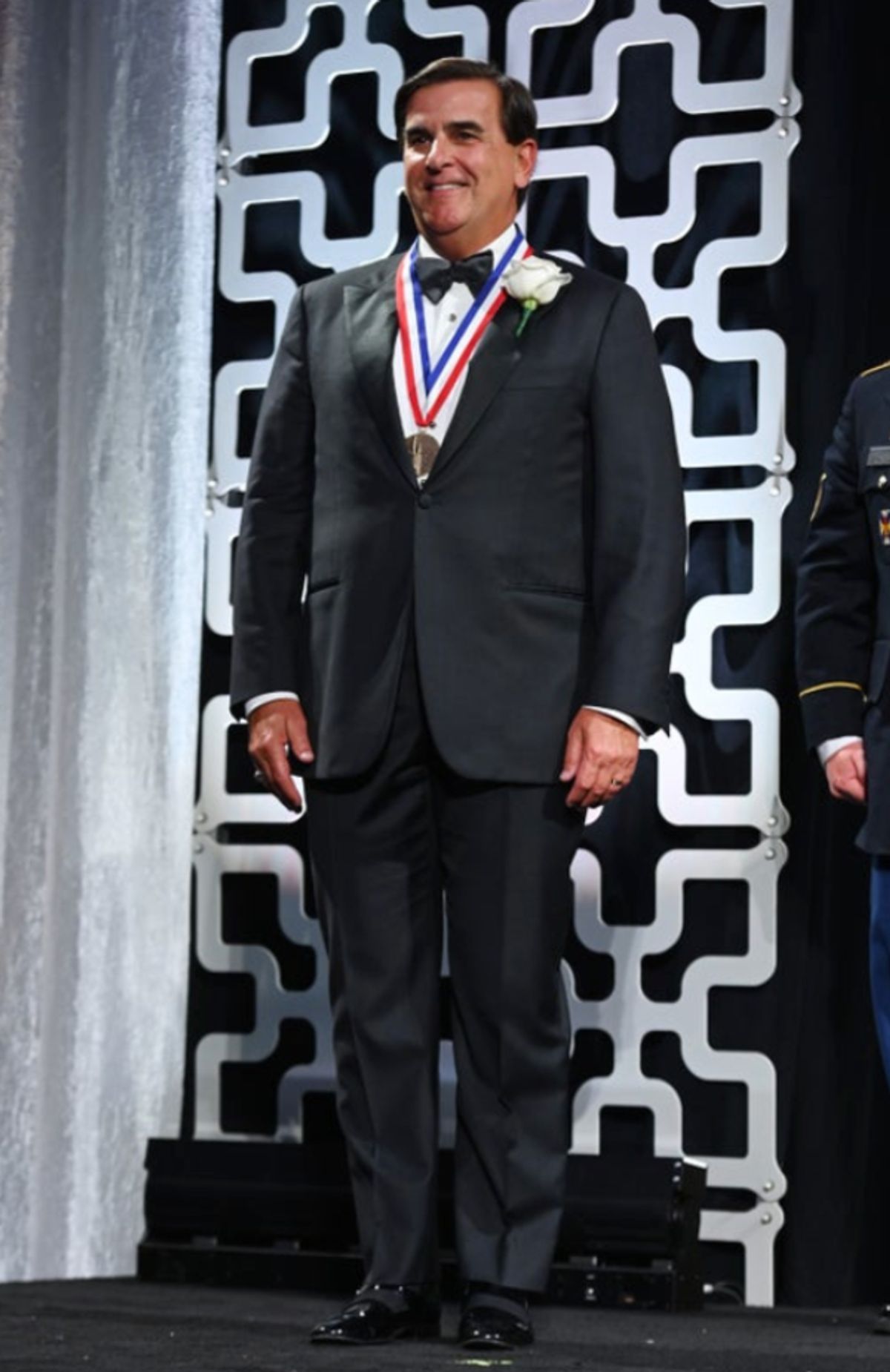 Eduardo Martinez is honored at the 35th Anniversary Ellis Island Medals of Honor at Ellis Island on May 14, 2022 in New York City. (Photo by Noam Galai/Getty Images for Ellis Island Honors Society) at 