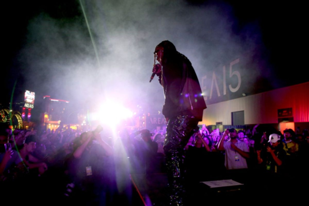 Ty Dolla $ign performs onstage during Billboard MusicCon at AREA15 on May 14, 2022 in Las Vegas, Nevada. (Photo by Gabe Ginsberg/Getty Images for Billboard) at Photos: Inside Look at Billboard MusicCon Concert Day 2