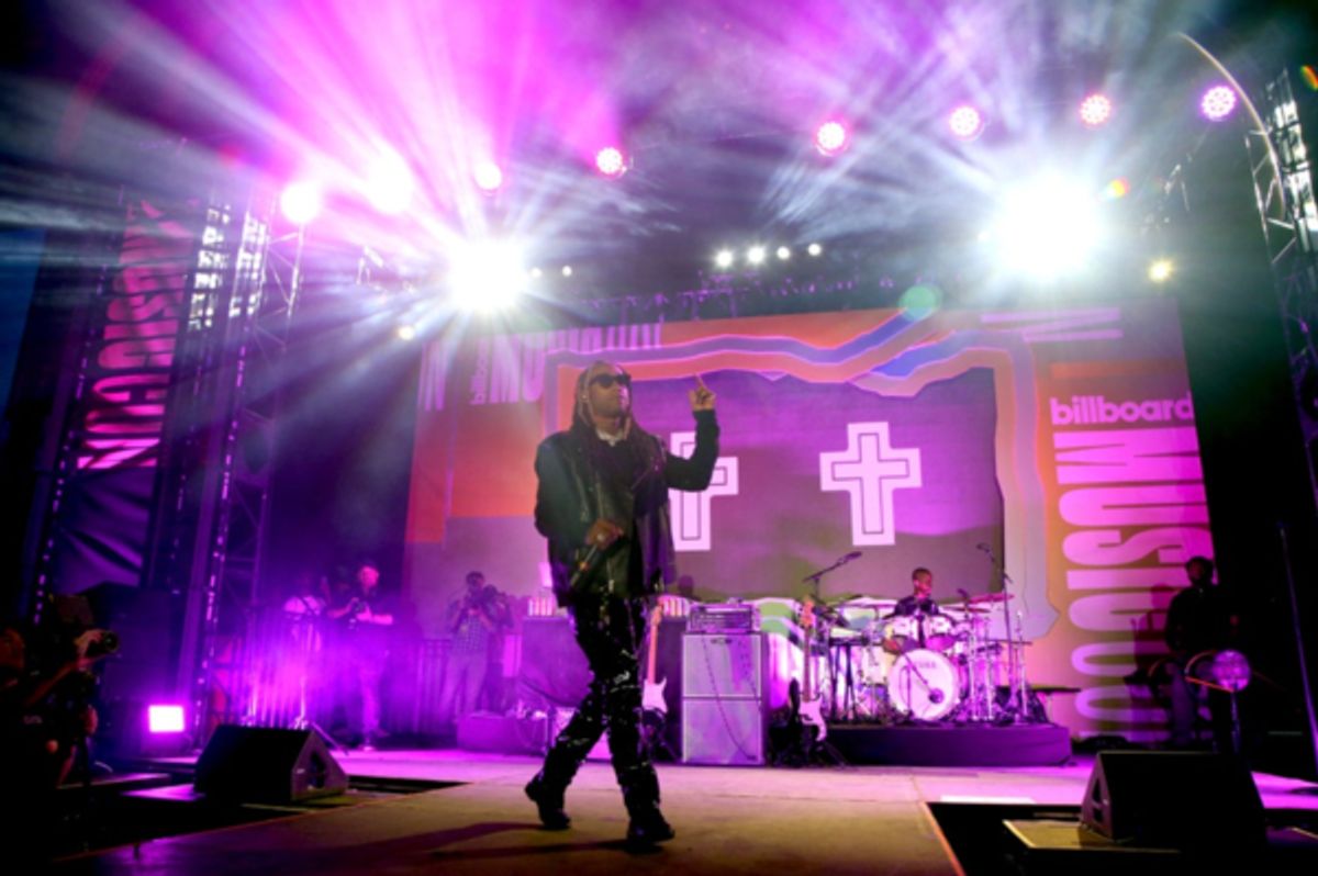 Ty Dolla $ign performs onstage during Billboard MusicCon at AREA15 on May 14, 2022 in Las Vegas, Nevada. (Photo by Gabe Ginsberg/Getty Images for Billboard) at Photos: Inside Look at Billboard MusicCon Concert Day 2