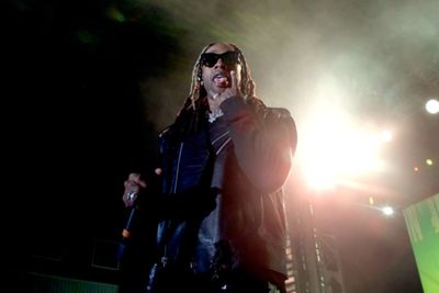 Ty Dolla $ign performs onstage during Billboard MusicCon at AREA15 on May 14, 2022 in Photo