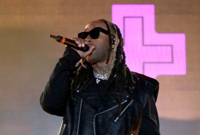 Ty Dolla $ign performs onstage during Billboard MusicCon at AREA15 on May 14, 2022 in Photo