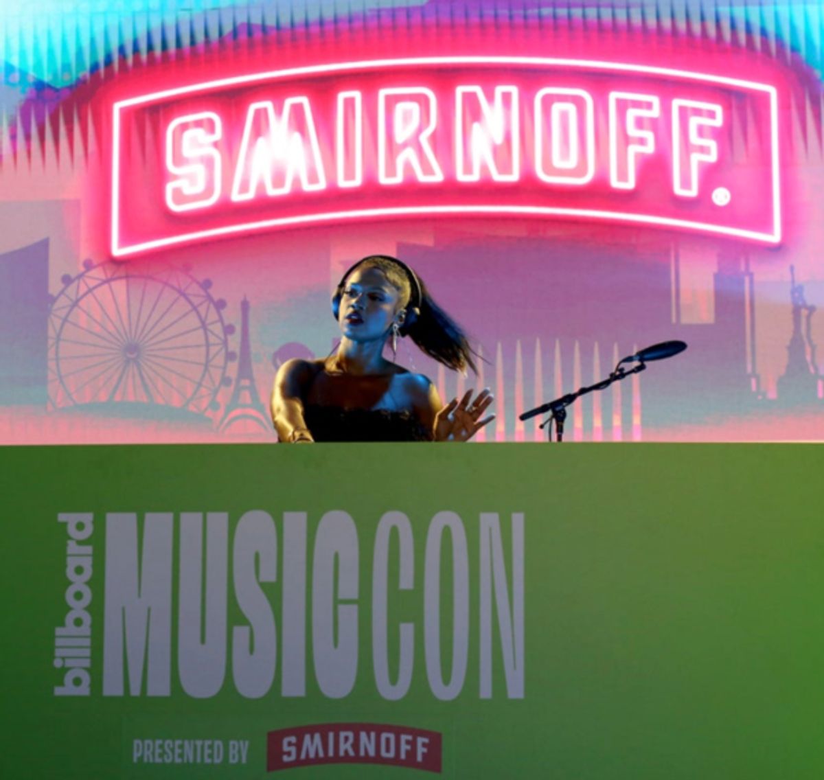 DJ Brittany Sky performs onstage during Billboard MusicCon at AREA15 on May 14, 2022 in Las Vegas, Nevada. (Photo by Gabe Ginsberg/Getty Images for Billboard) at Photos: Inside Look at Billboard MusicCon Concert Day 2