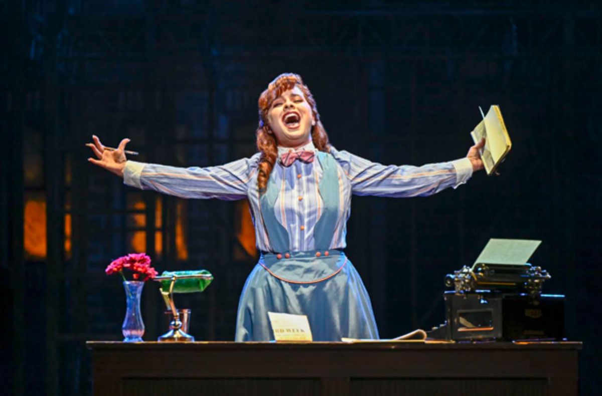 Allison Sheppard stars in the 3-D Theatricals production of “NEWSIES” - Directed by T.J. Dawson and now playing at Cerritos Center for the Performing Arts.
 at 