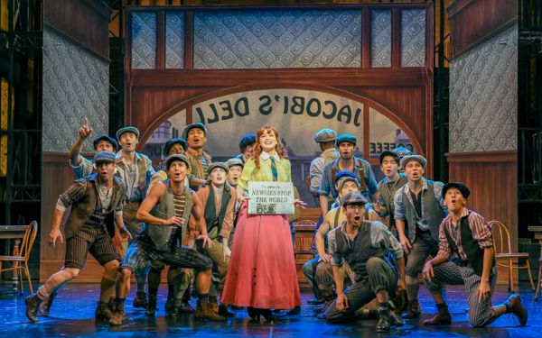 Allison Sheppard (center) stars with the company of the 3-D Theatricals production of Photo