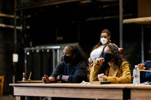 Crystal Lucas-Perry, Liz Mikel, and Brooke Simpson @ BroadwayWorld Crystal Lucas-Perry, Liz Mikel, and Brooke Simpson Photo