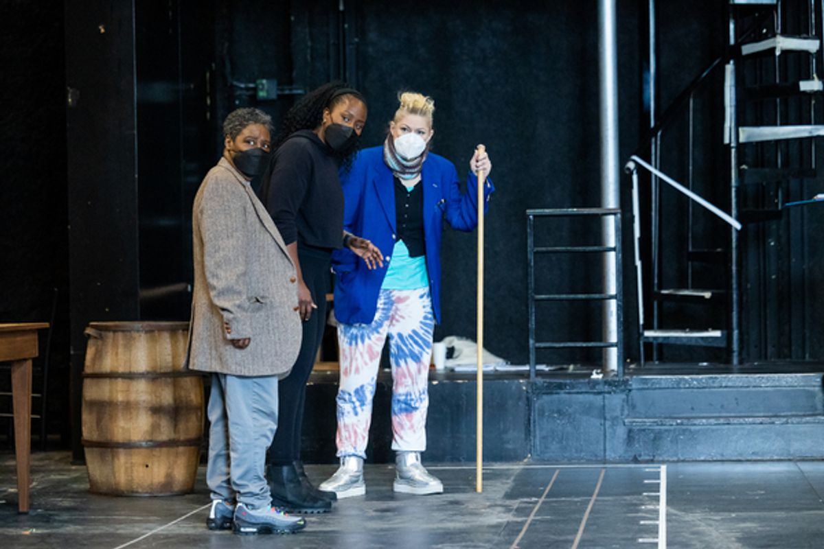 Patrena Murray, Crystal Lucas-Perry, and Becca Ayers  at 