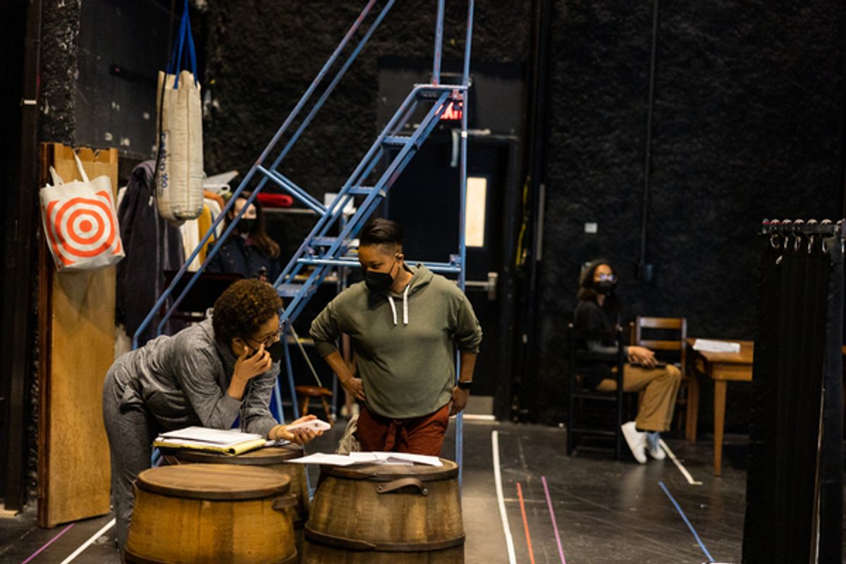 Jill Vallery and Tiffani Barbour at 