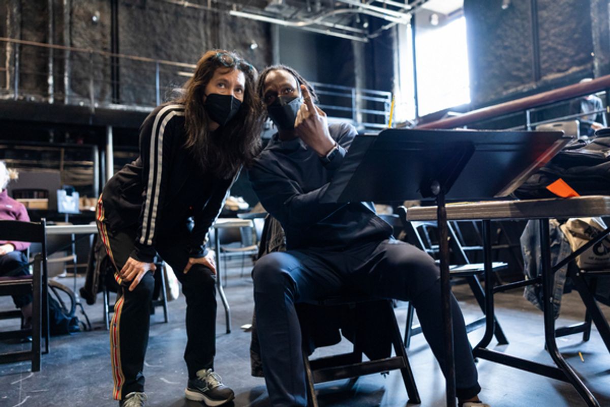 Diane Paulus and Jeffrey L. Page at 