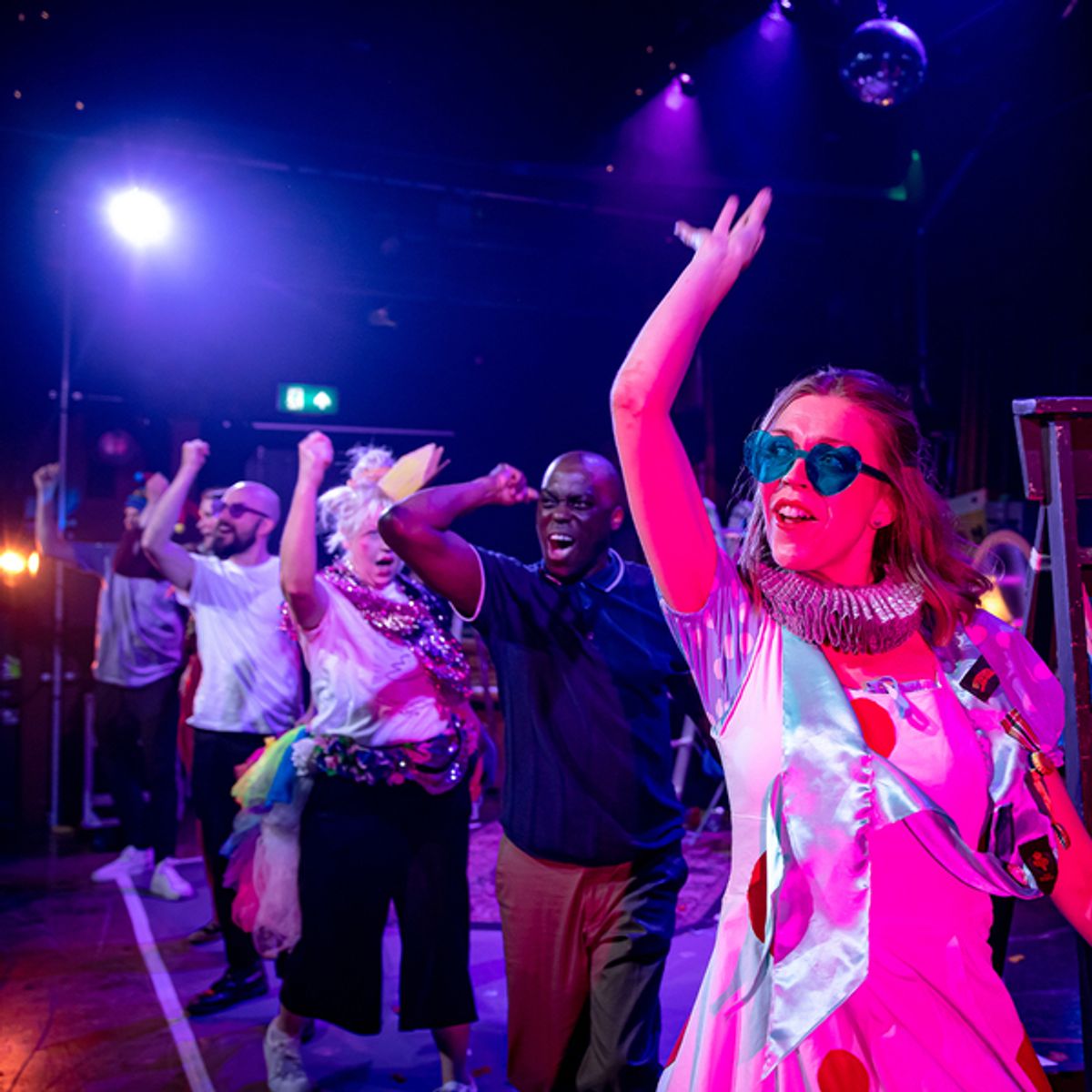 Jonty Peach, Beth Eyre, Mark Desebrock, Amy Ambrose, Dave Fishley, Charlotte Warner at Photos: First Look at A MIDSUMMER NIGHT'S DREAM at Reading Rep Theatre