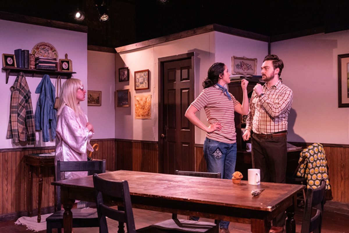 JoAnn Birt, Claire Allegra Taylor and Sean William Kelly  at 