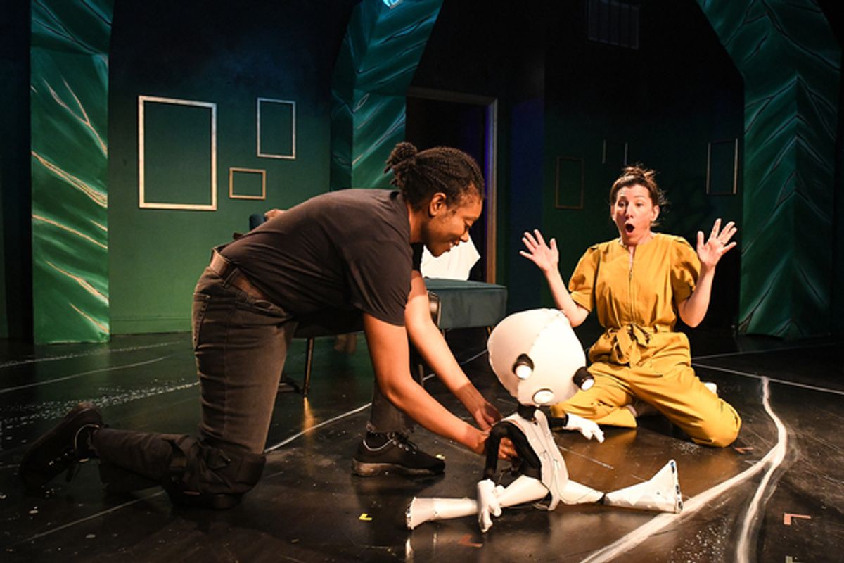 Arielle Leverett and Kim Boler in  at 