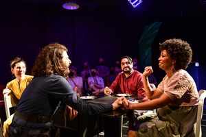 Kim Boler, David W. Lipschutz, Ruben Carrazana and Taylor B. Hill @ BroadwayWorld Kim Boler, David W. Lipschutz, Ruben Carrazana and Taylor B. Hill Photo