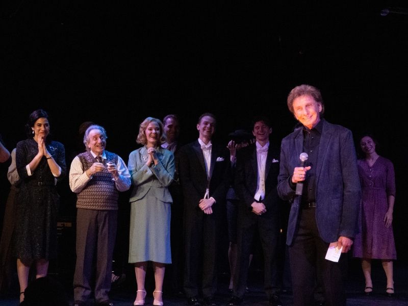 Photos & Video: See Barry Manilow, Bruce Sussman & Warren Carlyle at Curtain Call for the Final Performance of HARMONY — photo 1 of 3