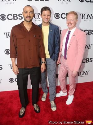 Jesse Williams, Michael Oberholtzer and Jesse Tyler Ferguson Photo