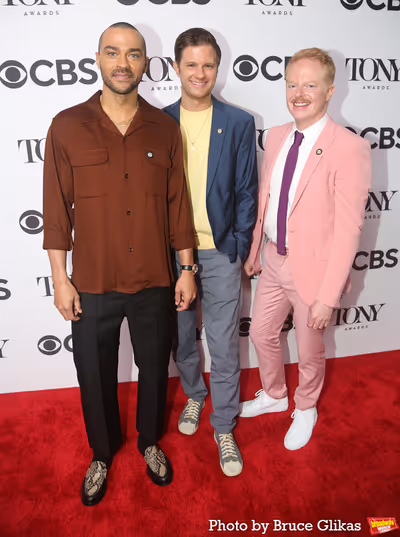 Jesse Williams, Michael Oberholtzer and Jesse Tyler Ferguson Photo