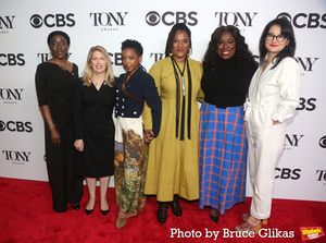 Khady Kamara, Carol Rothman, Kara Young, Lynn Nottage, Uzo Aduba and Jennifer Moeller Photo