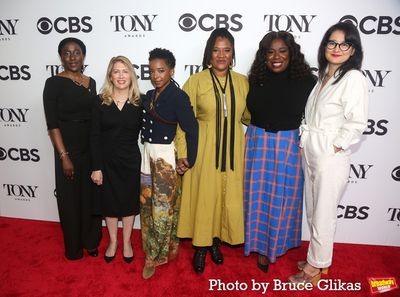 Khady Kamara, Carol Rothman, Kara Young, Lynn Nottage, Uzo Aduba and Jennifer Moeller Photo